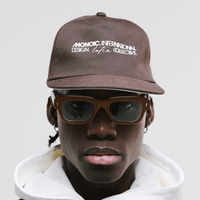 MONOIC RECORDS LATIN DESIGN COLLECTIVE GORRA AJUSTABLE CAFE