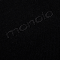 MONOIC RECORDS CAMISETA HENLEY NEGRA