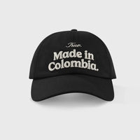 TRUE COLOMBIA CAP GORRA AJUSTABLE NEGRA