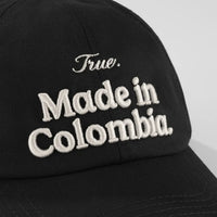 TRUE COLOMBIA CAP GORRA AJUSTABLE NEGRA