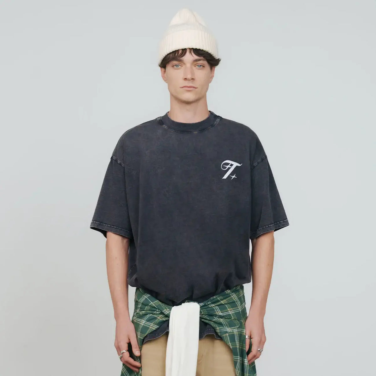 TRUE PRELUDE SHADOW CAMISETA OVERSIZED NEGRO LAVADO