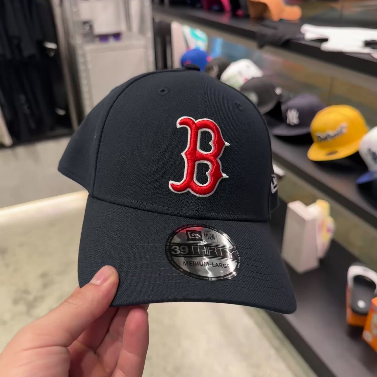 NEW ERA 39THIRTY MLB BOSTON RED SOX TEAM CLASSIC GORRA CERRADA AZUL