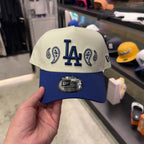 NEW ERA 9FORTY A-FRAME MLB LOS ANGELES DODGERS PAISLEY GORRA AJUSTABLE BLANCA