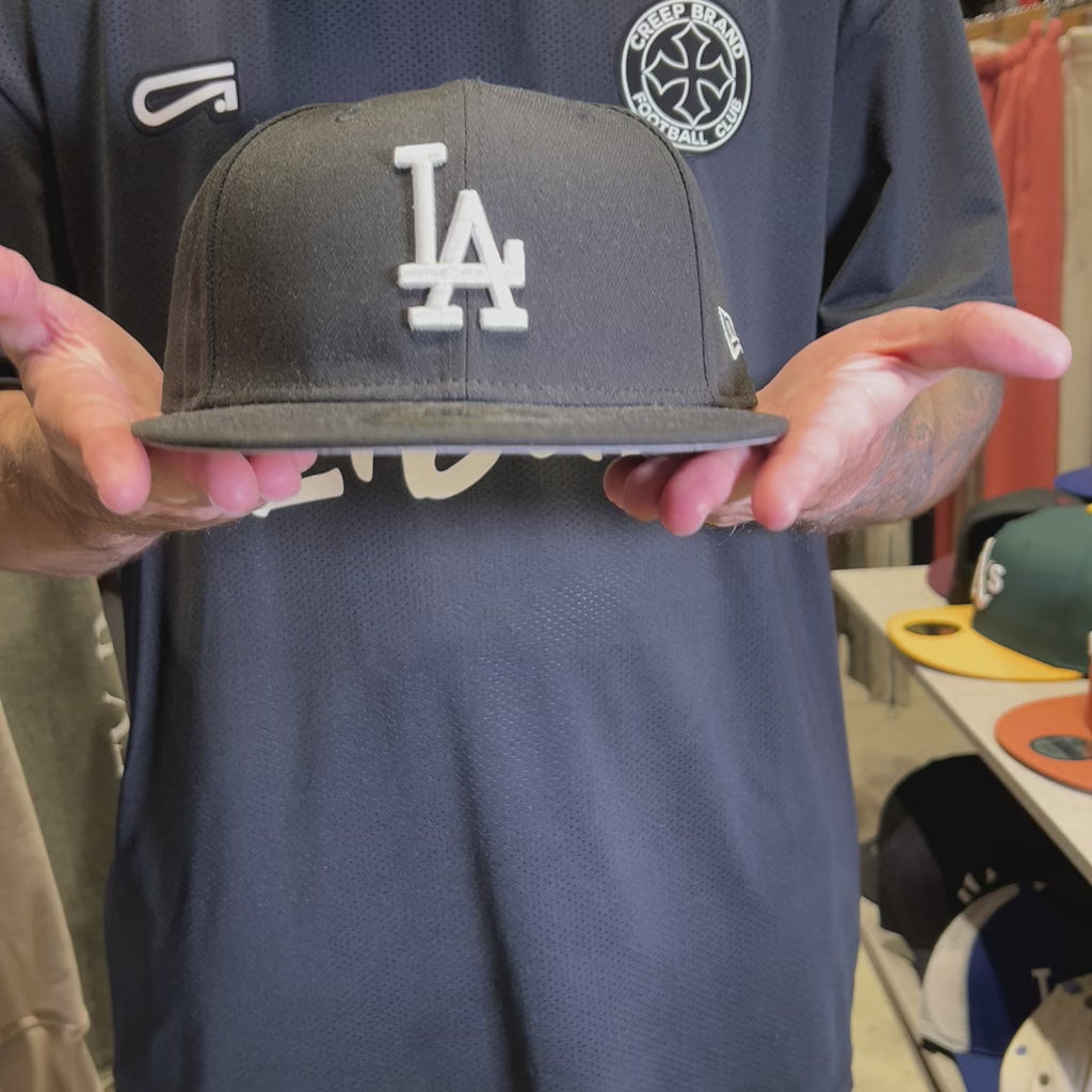 NEW ERA 59FIFTY MLB LOS ANGELES DODGERS CORE MVP GORRA CERRADA NEGRA