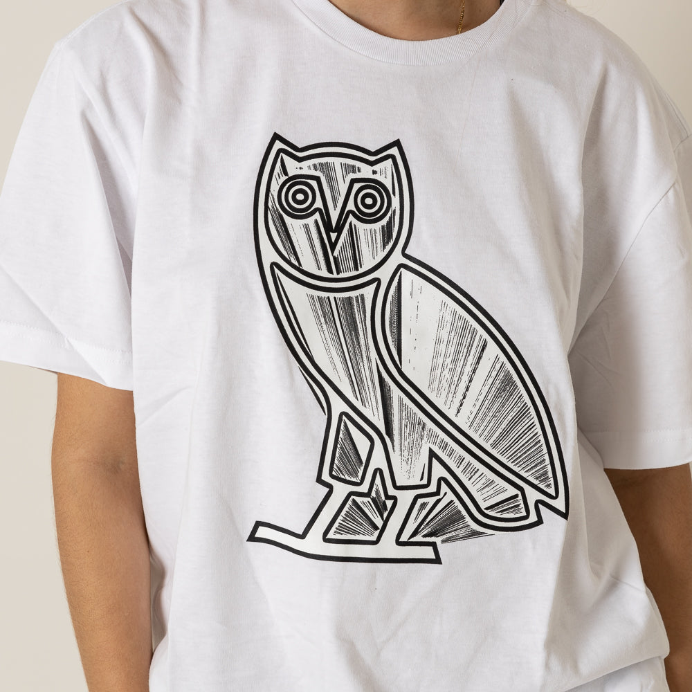 OVO GMT Owl T-shirt White