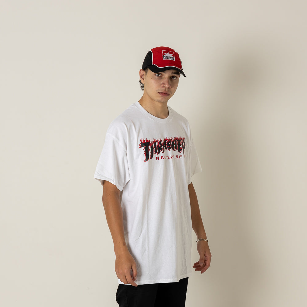 THRASHER POSESSED LOGO CAMISETA BLANCA
