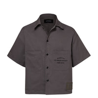 SINNERS LA BRUMA CAMISA DE BOTONES GRIS