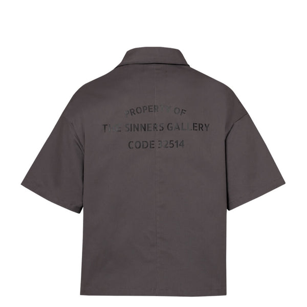 SINNERS LA BRUMA CAMISA DE BOTONES GRIS