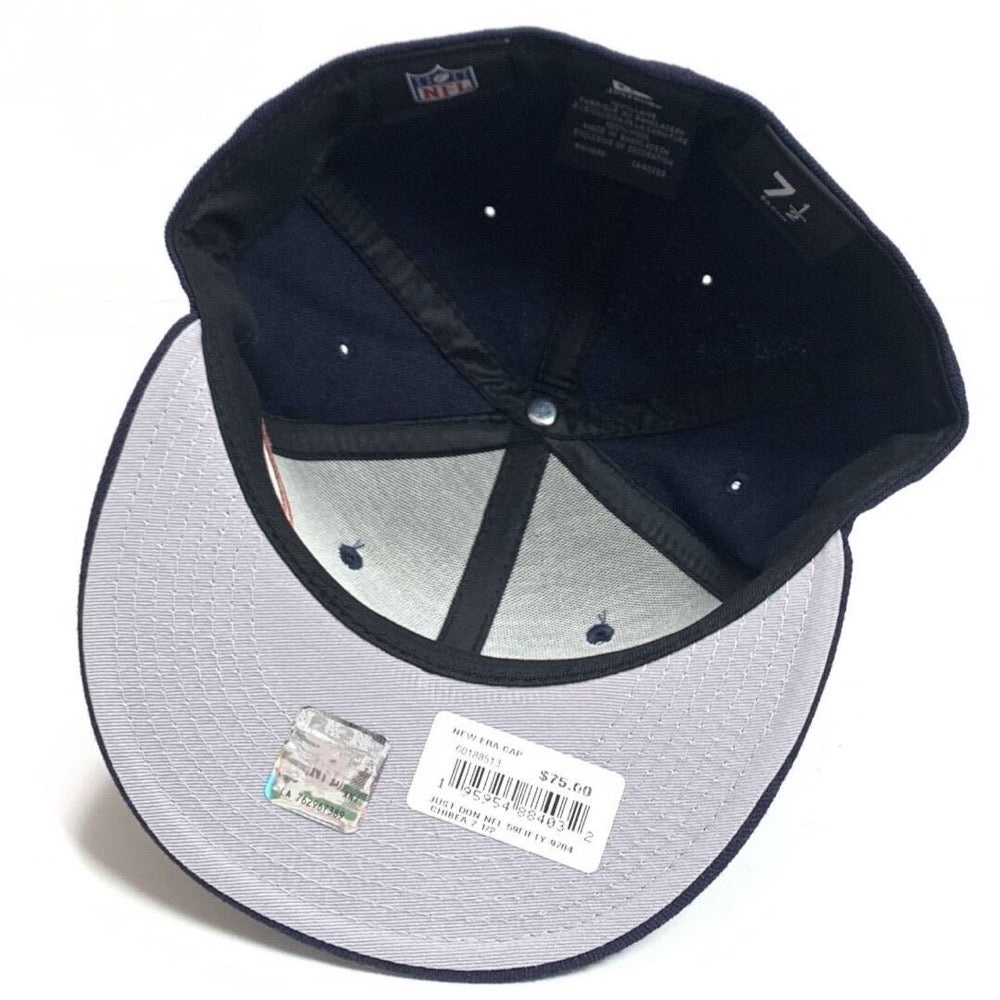 NEW ERA X JUST DON 59FIFTY NFL BEARS GORRA CERRADA AZUL NAVY
