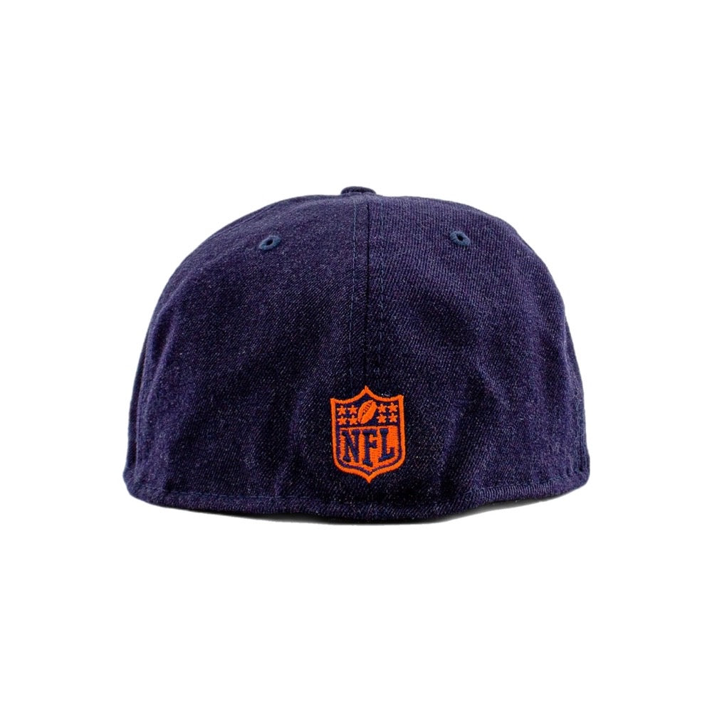 NEW ERA X JUST DON 59FIFTY NFL BEARS GORRA CERRADA AZUL NAVY POR ATRAS