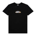 ICECREAM VROOM CAMISETA NEGRA DE FRENTE
