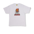 BAPE MILO & BONE PIRATE CAMISETA BLANCA FRENTE