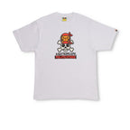 BAPE MILO & BONE PIRATE CAMISETA BLANCA FRENTE