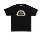 BAPE PIRATE MILO TREASURE CAMISETA NEGRA FRENTE