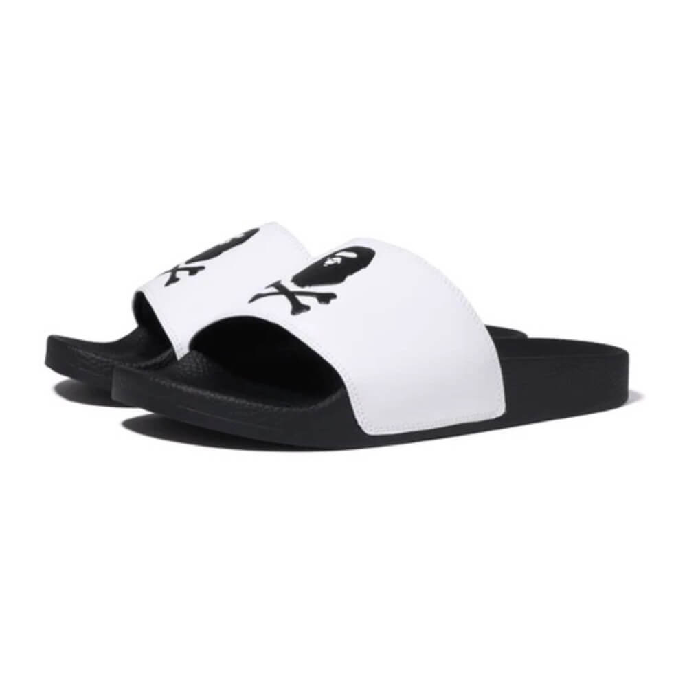 BAPE CROSSBONE SANDALIAS BLANCAS