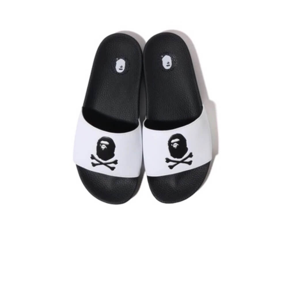 BAPE CROSSBONE SANDALIAS BLANCAS