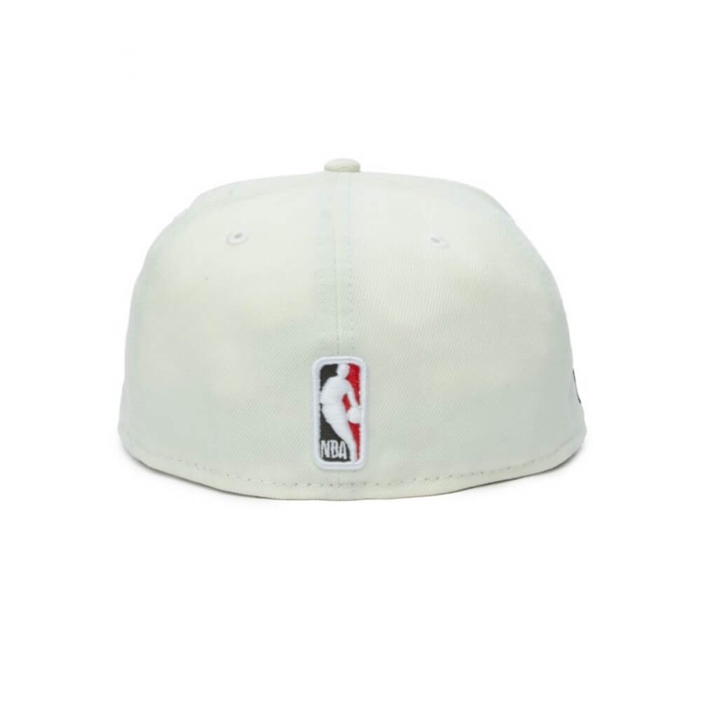 NEW ERA 59FIFTY NBA CHICAGO BULLS CHROME WHITE CLOSED CAP 