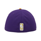 NEW ERA 59FIFTY NBA LA LAKERS CLOSED CAP PURPLE / YELLOW 